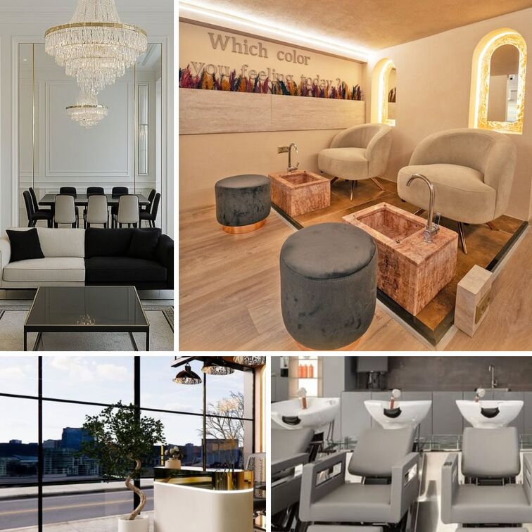 View Of Recurbate Beauty Salon