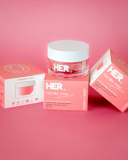 Earthy Rose Kaolin Pink Clay Mask